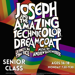 Joseph and the Amazing Technicolor Dreamcoat (Senior Class / Ages 14-18)